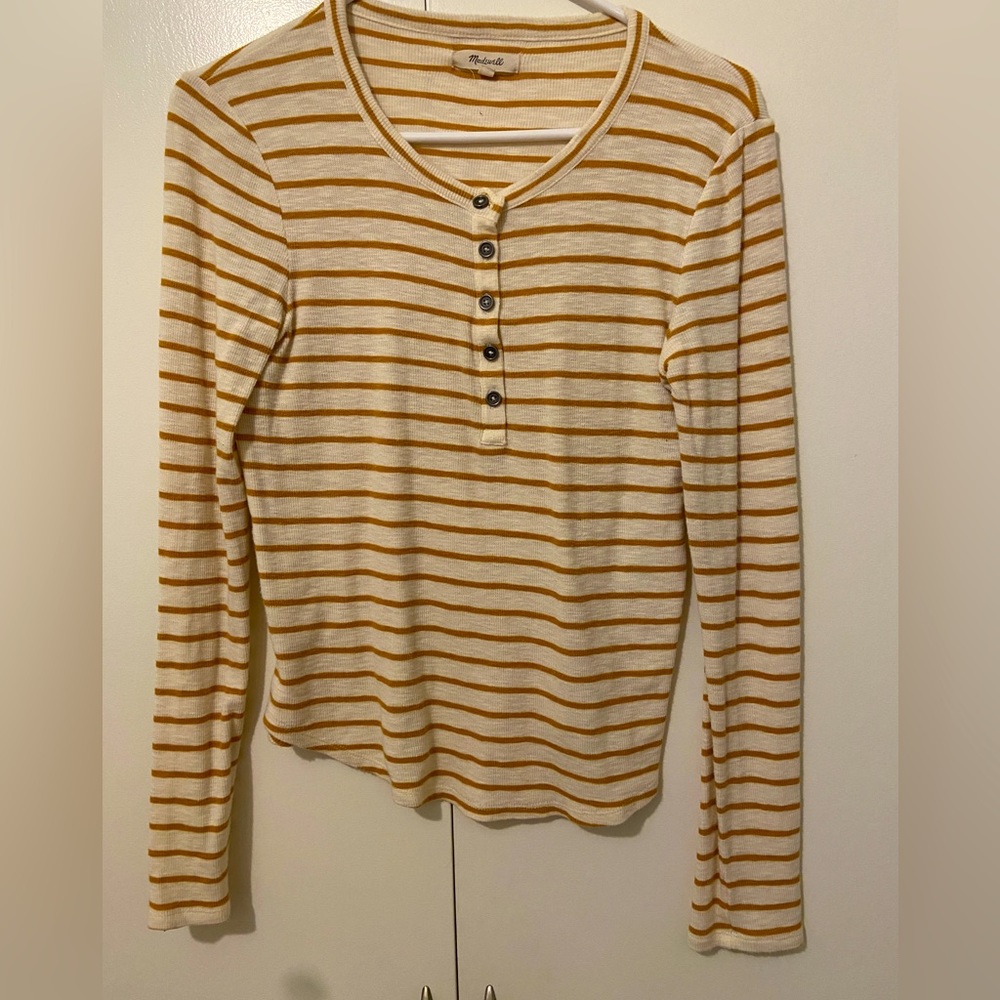 Madewell Striped Henley